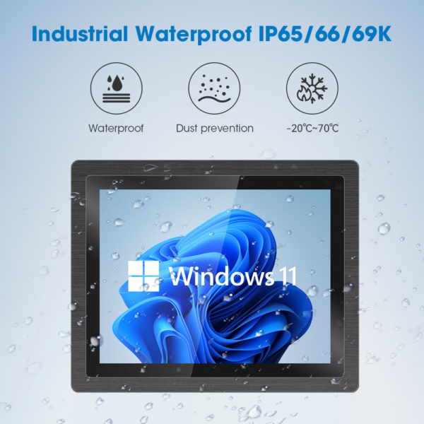 Rostar Industrial Touch Panel PC IP65 Waterproof - Image 2