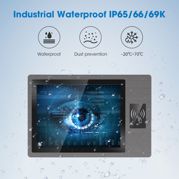 Rostar Industrial Android Tablet PC With NFC Camera - Image 2