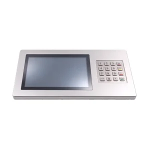Industrial tablet with numeric keyboard